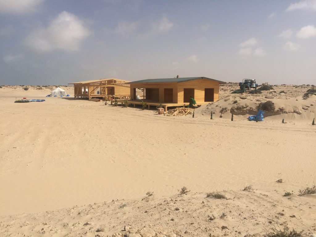 ProTerra Maroc 2019 – während der Errichtung der ersten Gebäude